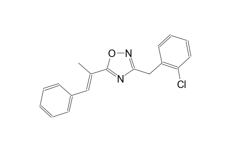1,2,4-oxadiazole, 3-[(2-chlorophenyl)methyl]-5-[(E)-1-methyl-2-phenylethenyl]-