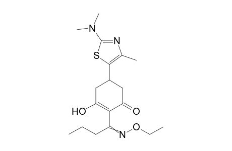 2-Cyclohexen-1-one, 5-[2-(dimethylamino)-4-methyl-5-thiazolyl]-2-[1-(ethoxyimino)butyl]-3-hydroxy-
