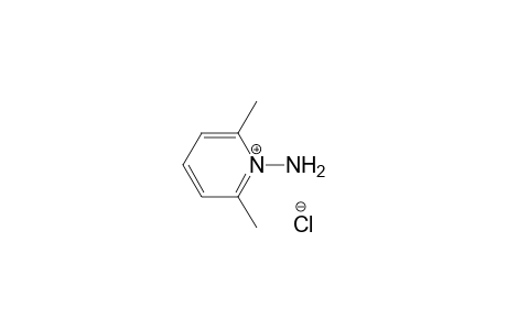 Pyridinium, 1-amino-2,6-dimethyl-, chloride
