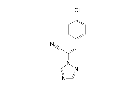 3-cis-(4-Chlorophenyl)-2-(1,2,4-1H-triazol-1-yl)propenonitrile