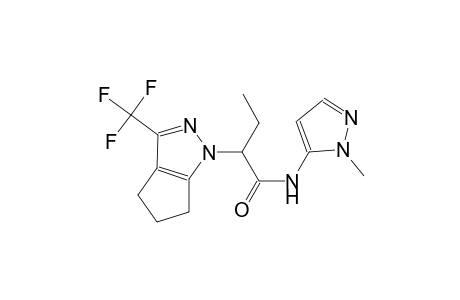 N-(1-methyl-1H-pyrazol-5-yl)-2-(3-(trifluoromethyl)-5,6-dihydrocyclopenta[c]pyrazol-1(4H)-yl)butanamide