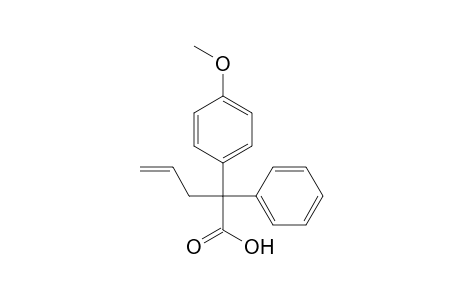 2-(4-Methoxyphenyl)-2-phenyl-4-pentenoic acid