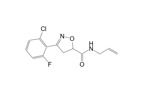5-isoxazolecarboxamide, 3-(2-chloro-6-fluorophenyl)-4,5-dihydro-N-(2-propenyl)-