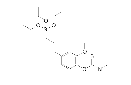 O-(2-methoxy-4-(3-(triethoxysilyl)propyl)phenyl) dimethylcarbamothioate