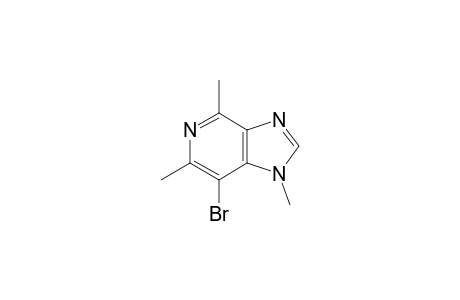 7-Bromanyl-1,4,6-trimethyl-imidazo[4,5-c]pyridine