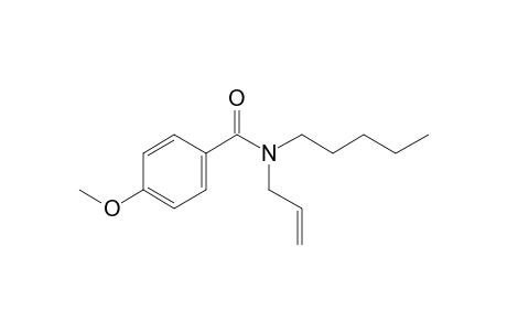 Benzamide, 4-methoxy-N-allyl-N-pentyl-