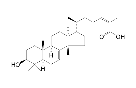 3.beta.-Hydroxy-7,24-euphadien-26-oic Acid