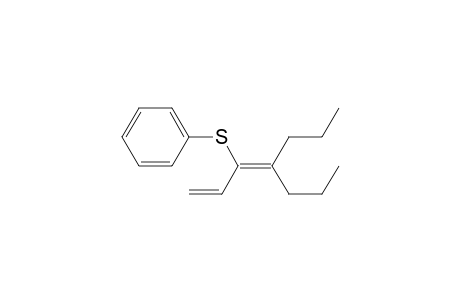 3-Phenylthio-4-n-propylhepta-1,3-diene