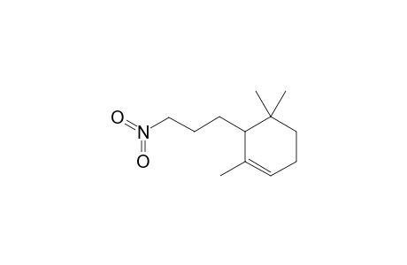 1,5,5-trimethyl-6-(3-nitropropyl)cyclohexene