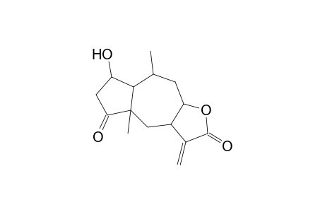 Azuleno[6,5-b]furan-2,5-dione, decahydro-7-hydroxy-4a,8-dimethyl-3-methylene-, [3aR-(3a.alpha.,4a.beta.,7.alpha.,7a.alpha.,8.beta.,9a.alpha.)]-