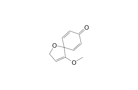 4-Methoxy-1-oxaspiro[4.5]deca-3,6,9-trien-8-one