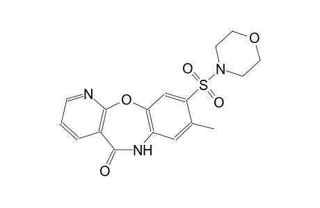 pyrido[2,3-b][1,5]benzoxazepin-5(6H)-one, 8-methyl-9-(4-morpholinylsulfonyl)-