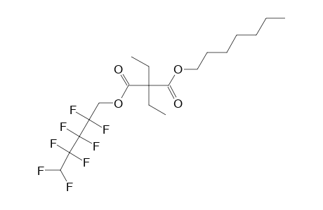 Diethylmalonic acid, 2,2,3,3,4,4,5,5-octafluoropentyl heptyl ester