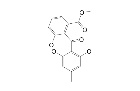 MONILIPHENONE;2',6,6'-TRIHYDROXY-2-METHOXYCARBONYL-4'-METHYL-BENZOPHENONE