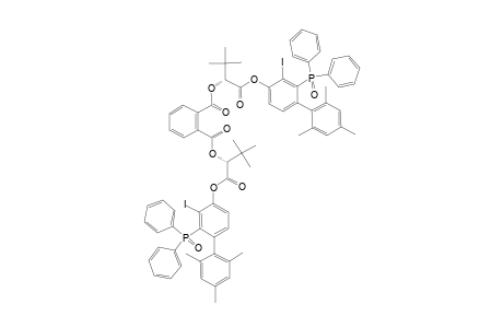 (R,R)-PHTHALIC-ACID-BIS-[1-[2-(DIPHENYL-PHOSPHINOYL)-3-IODO-2',4',6'-TRIMETHYL-BIPHENYL-4-YLOXYCARBONYL]-2,2-DIMETHYL-PROPYL]-ESTER