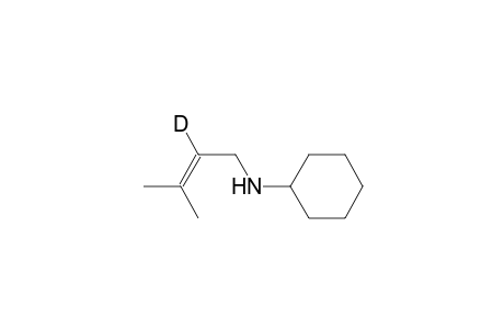 Cyclohexyl-(2-deuterio-3-methyl-but-2-enyl)amine