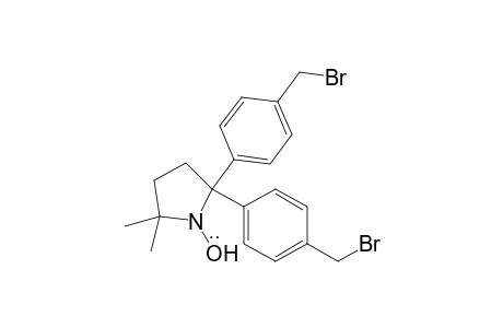 2,2-Bis(4-bromomethylphenyl)-5,5-dimethylpyrrolidin-1-yloxyl radical