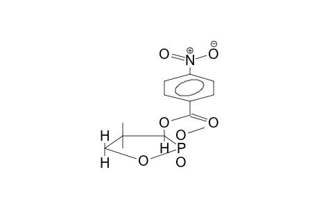 2BETA-OXO-2ALPHA-METHOXY-3ALPHA-PARA-NITROBENZOYLOXY-4,4-DIMETHYL-1,2-OXAPHOSPHOLANE