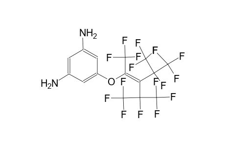 5-([3,4,4,4-Tetrafluoro-2-[1,2,2,2-tetrafluoro-1-(trifluoromethyl)ethyl]-1,3-bis(trifluoromethyl)-1-butenyl]oxy)-1,3-benzenediamine