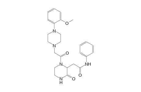 2-piperazineacetamide, 1-[[4-(2-methoxyphenyl)-1-piperazinyl]acetyl]-3-oxo-N-phenyl-