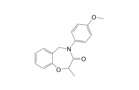 4-(4-Methoxyphenyl)-2-methyl-5H-1,4-benzoxazepin-3-one