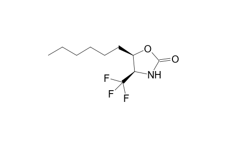 5-Hexyl-4-(trifluoromethyl)oxazolidin-2-one