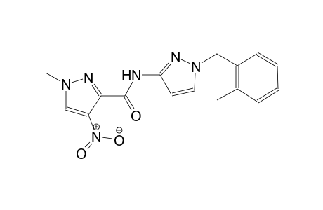 1-methyl-N-[1-(2-methylbenzyl)-1H-pyrazol-3-yl]-4-nitro-1H-pyrazole-3-carboxamide