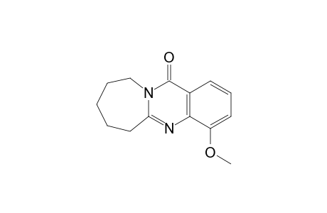 4-Methoxy-7,8,9,10-tetrahydro-6H-azepino[2,1-b]quinazolin-12-one