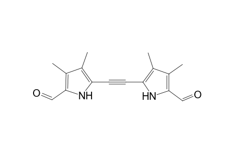 1,2-Bis(3,4-dimethyl-5-formyl-2-pyrryl)ethyne