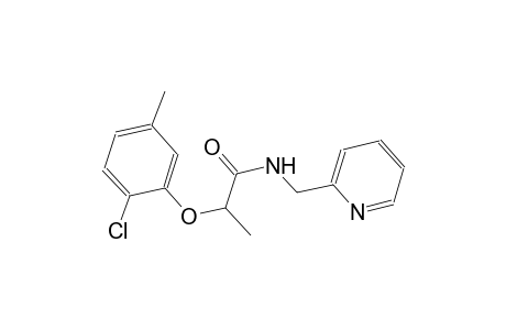 2-(2-chloro-5-methylphenoxy)-N-(2-pyridinylmethyl)propanamide