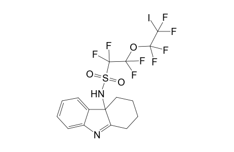 4a-(5'-Iodo-3'-oxaoctafluoropentyl)sulfonylamino-1,2,3,4-tetrahydrocarbazole