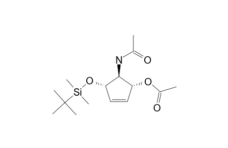 (3R,4R,5S)-5-ACETOXY-4-ACYLAMINO-3-TERT.-BUTYLDIMETHYLSILYLOXY-1-CYCLOPENTENE