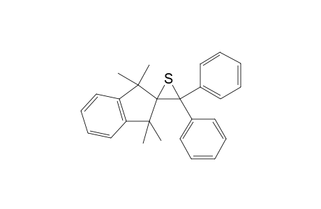 1,1,3,3-tetramethyl-3',3'-diphenyl-1,3-dihydrospiro[indene-2,2'-thiirane]