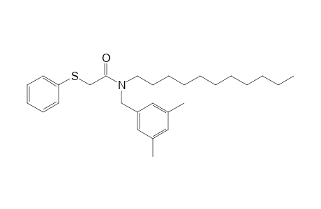 Acetamide, 2-phenylthio-N-(3,5-dimethylbenzyl)-N-undecyl-