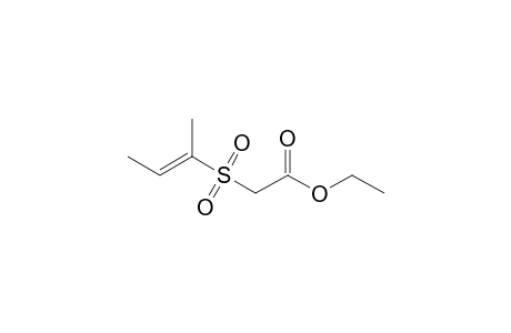 2-[(E)-1-methylprop-1-enyl]sulfonylacetic acid ethyl ester