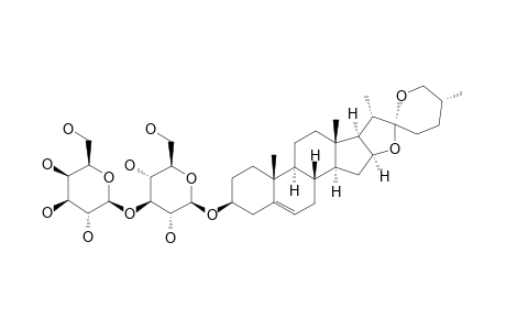 DIOSGENIN-3-O-BETA-D-GALACTOPYRANOSYL-(1->3)-BETA-D-GLUCOPYRANOSIDE