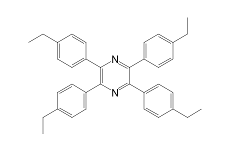 2,3,5,6-Tetrakis(4-ethylphenyl)pyrazine