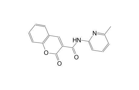 N-(6-methyl-2-pyridinyl)-2-oxo-2H-chromene-3-carboxamide