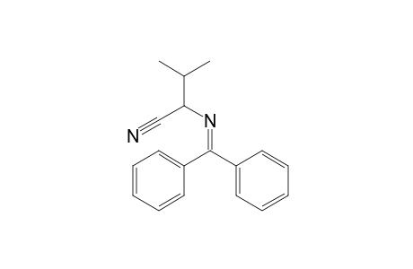 2-[(diphenylmethylene)amino]-3-methylbutanenitrile