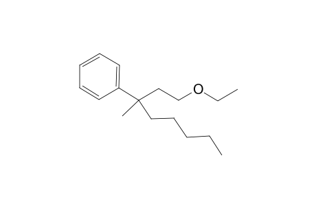 1-Ethoxy-3-methyl-3-phenyloctane