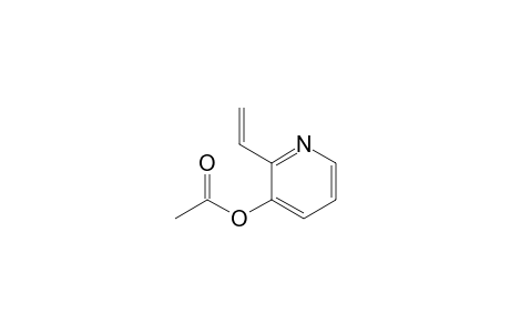 (2-ethenylpyridin-3-yl) acetate