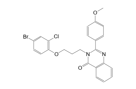 3-[3-(4-bromo-2-chlorophenoxy)propyl]-2-(4-methoxyphenyl)-4(3H)-quinazolinone