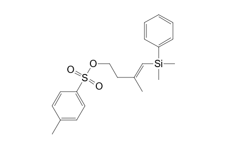 (E)-2-Methyl-1-(phenyldimethylsilyl)-4-[(p-toluenesulfonyl)oxy]-1-butene