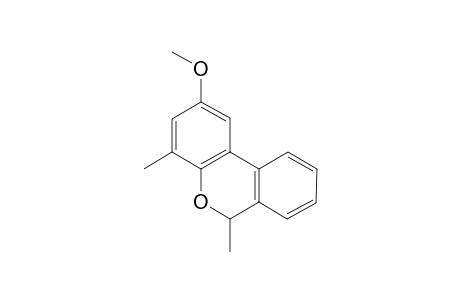 2-Methoxy-4,6-dimethyl-6H-dibenzo[b,d]pyran