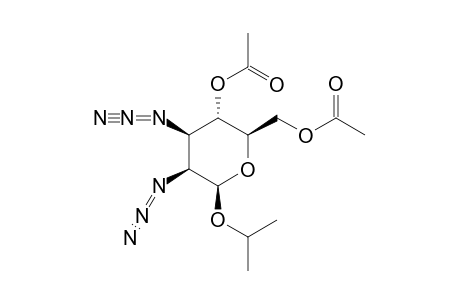 ISOPROPYL-2,3-DIAZIDO-2,3-DIDEOXY-BETA-D-MANNOPYRANOSIDE-PERACETYLATED