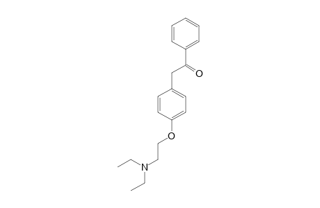 2-(4-DIETHYLAMINOETHOXYPHENYL)-1-PHENYLETHANONE