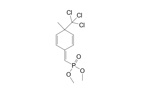 4-Methyl-4-(trichloromethyl)-1-[(dimethylphosphoryl)methylidene]-2,5-cyclohexadiene