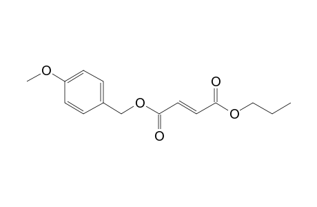 Fumaric acid, 4-methoxybenzyl propyl ester