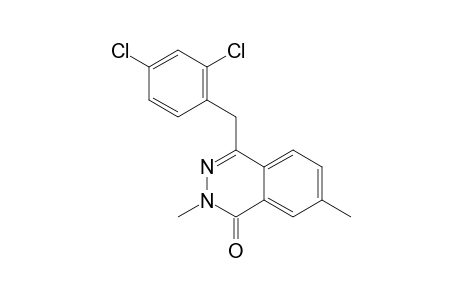 4-(2,4-DICHLOROBENZYL)-2,7-DIMETHYL-PHTHALAZIN-1(2H)-ONE
