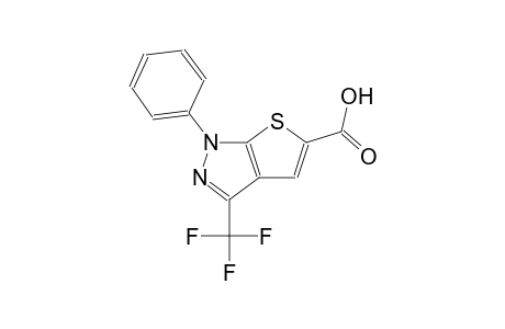 1H-thieno[2,3-c]pyrazole-5-carboxylic acid, 1-phenyl-3-(trifluoromethyl)-